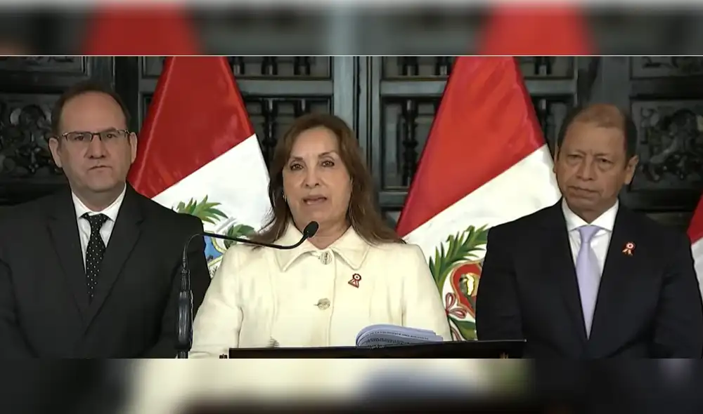 Dina Boluarte es investigada por el Ministerio Público por el presunto delito de cohecho pasivo propio en el caso Rolex. Foto: captura TV Perú.