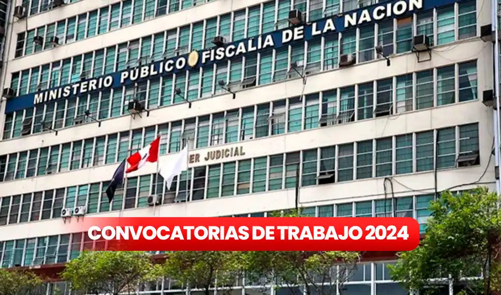 Ministerio Público lanza 69 convocatorias laborales en Arequipa y regiones. Foto: difusión