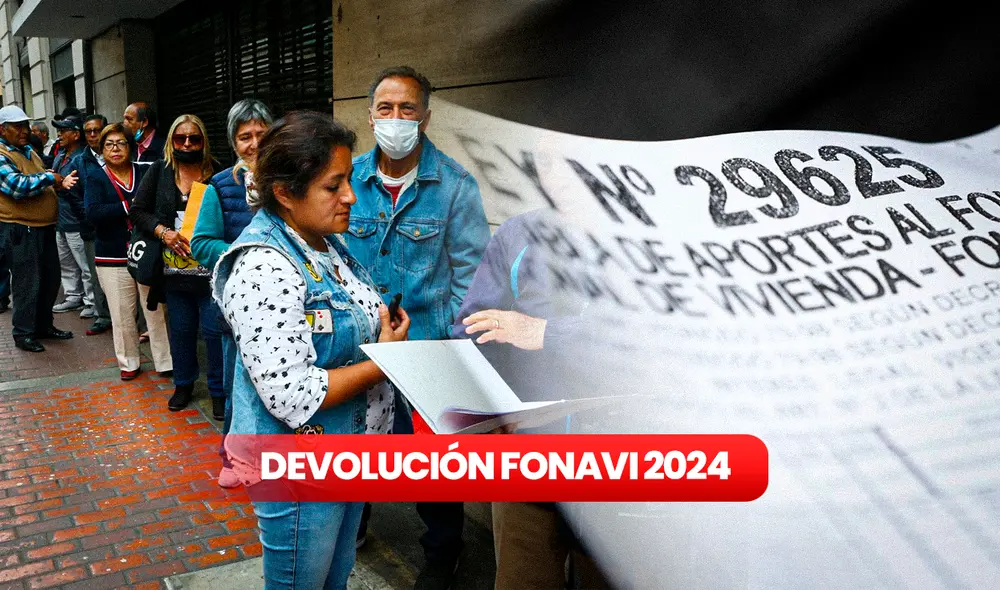 La Lista 21 del Fonavi se pagaría dos meses después del reintegro 2. Foto: composición LR/Andina