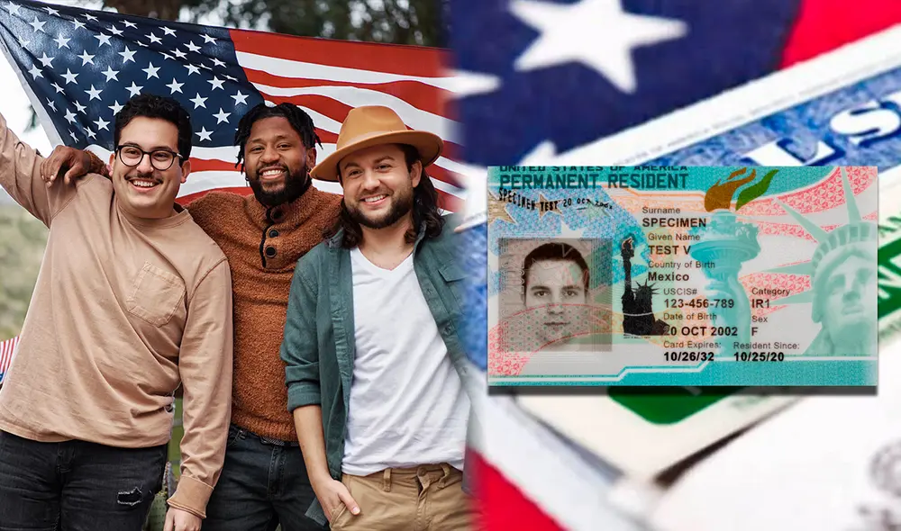 La Green Card para inmigrantes ilegales trae una buena noticia. Foto: Composición LR/Freepik/US Visa Service/Revista La Verdad