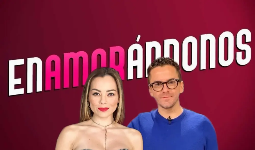 Gaby Ramírez y Mauricio Mancera presentadores en el programa "Enamorándonos". Foto: Instagram enamorandonosmx / composición LR Gaby Ramírez y Mauricio Mancera presentadores en el programa "Enamorándonos". Foto: Instagram enamorandonosmx / composición LR