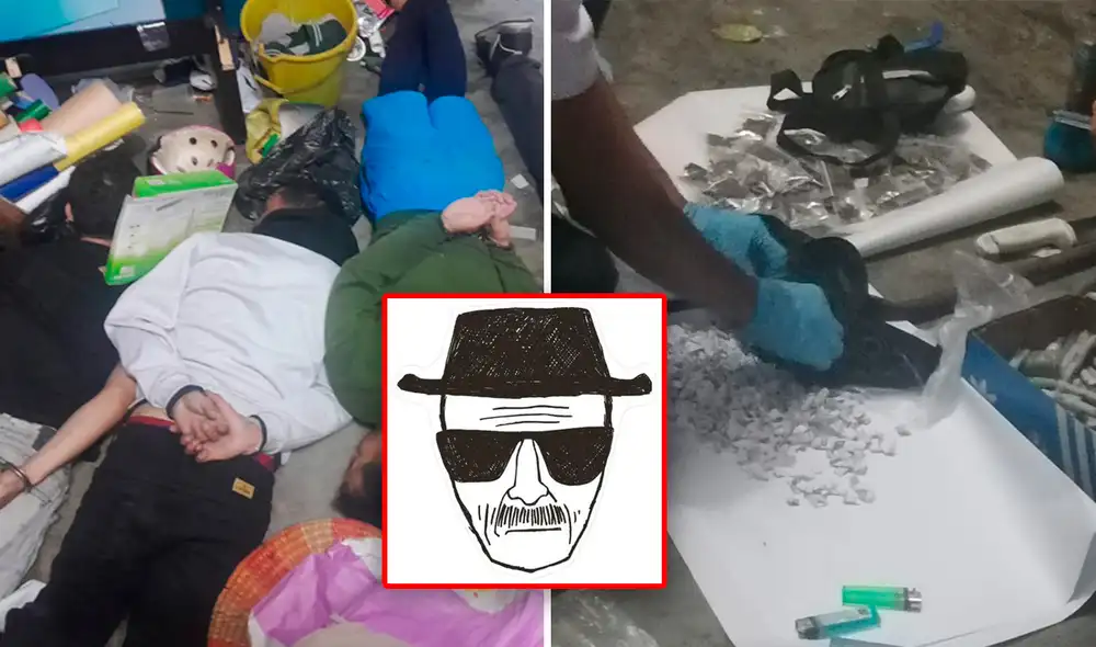 La PNP bautizó a la banda criminal dedicada a la venta de droga con el nombre del protagonista de la popular serie de televisión. Foto: composición LR/PNP