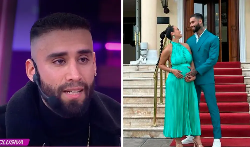 Jota Benz y Angie Arizaga están juntos desde 2021. Foto: Composición LR/América TV