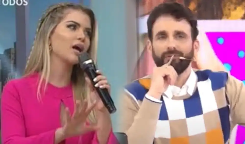 Rodrigo González se pronunció sobre la conductora de 'América hoy'. Foto: composición LR/captura de pantalla/amor y fuego/américa hoy Rodrigo González se pronunció sobre la conductora de 'América hoy'. Foto: composición LR/captura de pantalla/amor y fuego/américa hoy