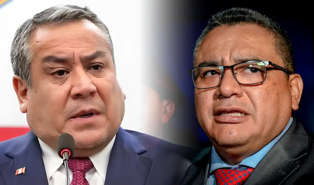 Adrianzén respaldó la gestión de Santiváñez, destacando su lucha contra el crimen organizado y los resultados positivos de operativos. Foto: difusión/Gustavo Adrianzén/Juan Santiváñez Adrianzén respaldó la gestión de Santiváñez, destacando su lucha contra el crimen organizado y los resultados positivos de operativos. Foto: difusión/Gustavo Adrianzén/Juan Santiváñez