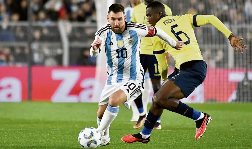 Argentina y Ecuador arrancan en los cuartos de final de la Copa América. Foto: Difusión