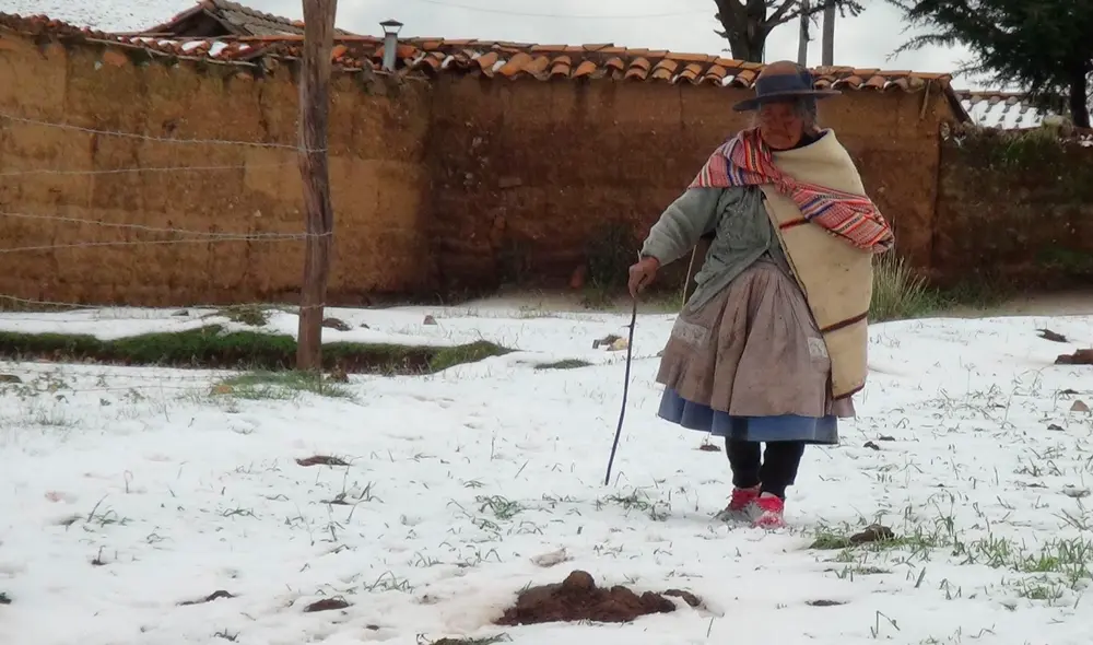 Tarata es una de las ciudades más frías del Perú. Foto: Andina