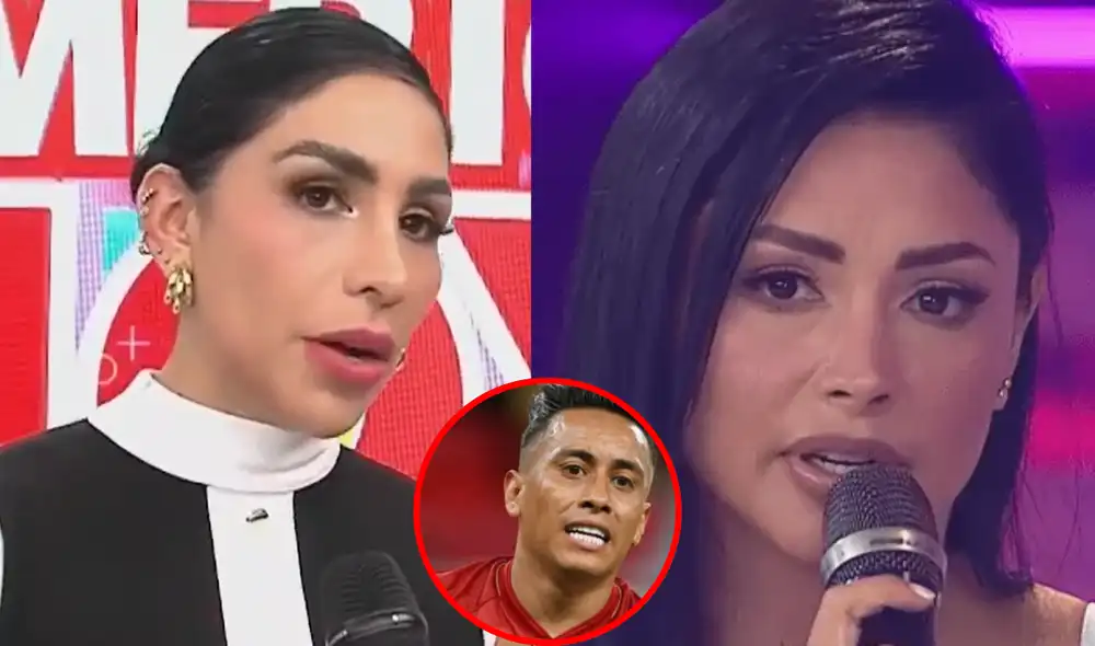 Pamela Franco y Christian Cueva mantuvieron una relación extramatrimonial en el 2018. Foto: Composición LR/Captura América TV/Christian Cueva/Instagram