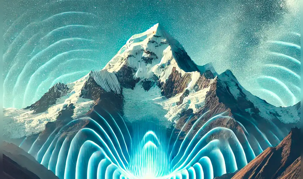 Este singular atributo es objeto de estudios por parte de la NASA y otras instituciones científicas, destacan a la montaña por su belleza natura y su importancia en investigaciones geofísicas. Foto: Composición LR/IA/La República. Este singular atributo es objeto de estudios por parte de la NASA y otras instituciones científicas, destacan a la montaña por su belleza natura y su importancia en investigaciones geofísicas. Foto: Composición LR/IA/La República.