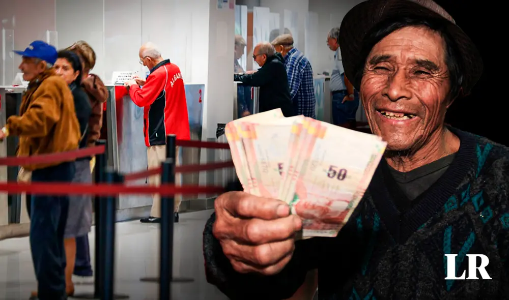 El pago de la gratificación para jubilados de la ONP empieza el 5 de julio. Foto: composición LR/Andina