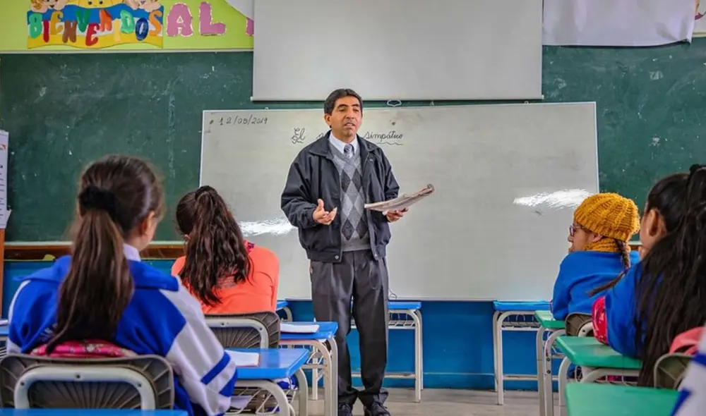Se dispuso que los colegios públicos a nivel nacional no dicten clases este lunes 8 de julio. Foto: Andina