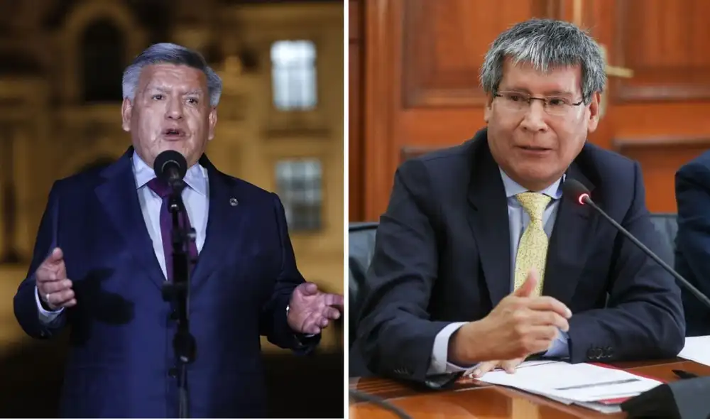 Humberto Acuña había anunciado el retorno del gobernador de Ayacucho. Foto: composición LR Humberto Acuña había anunciado el retorno del gobernador de Ayacucho. Foto: composición LR