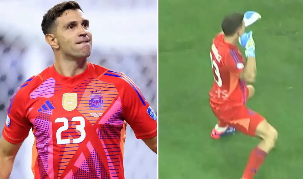 'Dibu' Martínez es titular en la selección argentina. Foto: composición GLR. 'Dibu' Martínez es titular en la selección argentina. Foto: composición GLR.