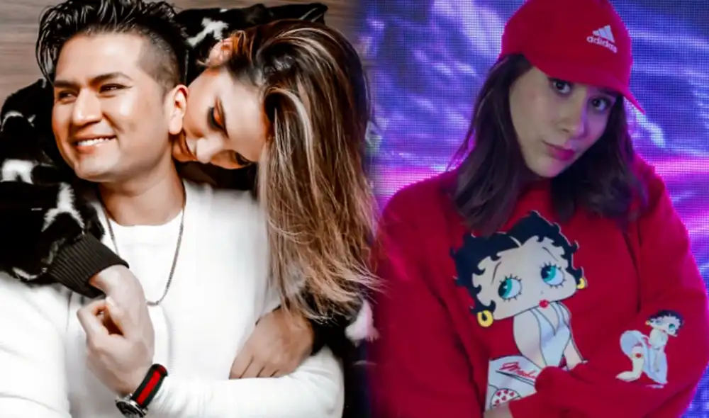 Tiktoker 'La Mana' se pronunció sobre la supuesta infidelidad del cantante. Foto: composición LR/difusión/EP
