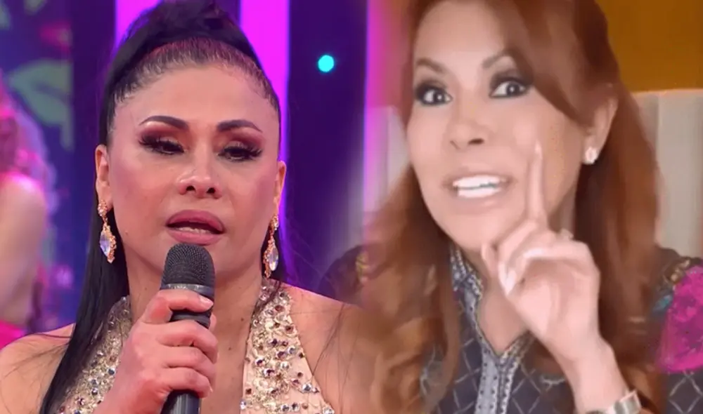 Yolanda Medina no se queda callada y le responde a la popular 'Urraca'. Foto: composición LR/captura de pantalla/america tv/difusión Yolanda Medina no se queda callada y le responde a la popular 'Urraca'. Foto: composición LR/captura de pantalla/america tv/difusión