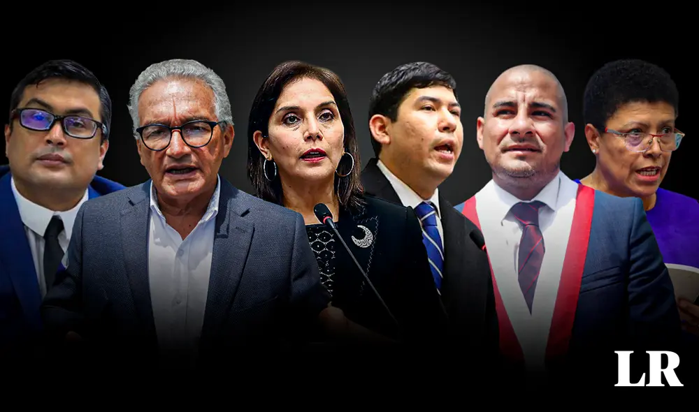 Congresistas fujimoristas que aprobaron la "Ley de Amnistía". Foto: composición Gerson Cardoso/LR