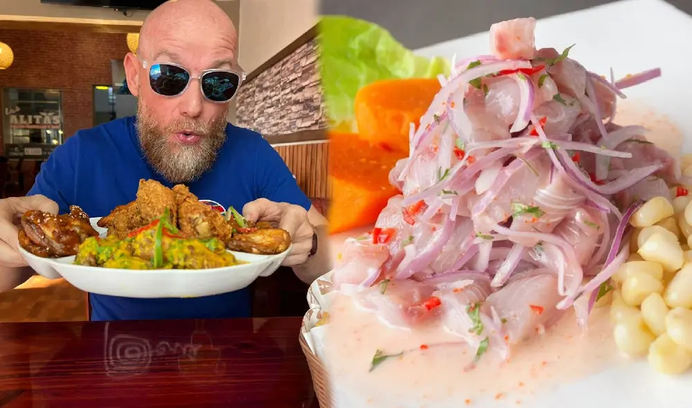 Steven Murray reveló cómo el lomo saltado se convirtió en una verdadera pasión que lo llevó a disfrutarlo diariamente durante un mes. Foto: composición LR /Steve Murray