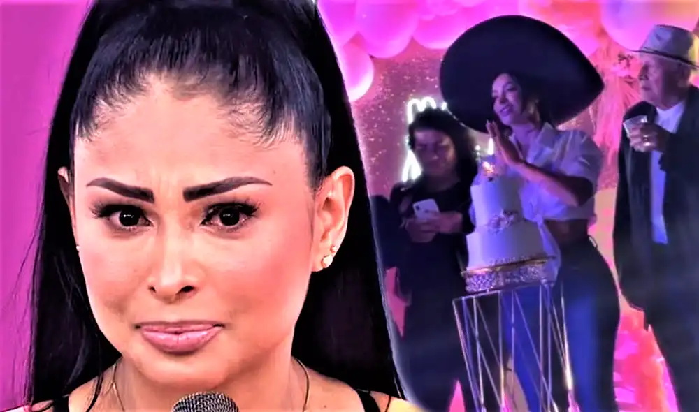 Pamela Franco ha evitado hablar frente a cámaras desde que la vincularon a Christian Cueva. Foto: composición LR/América TV/Instagram/Pamela Franco