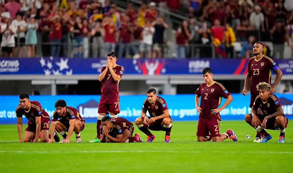 Venezuela no pudo acceder a la segunda semifinal de Copa América en su historia. Foto: AFP
