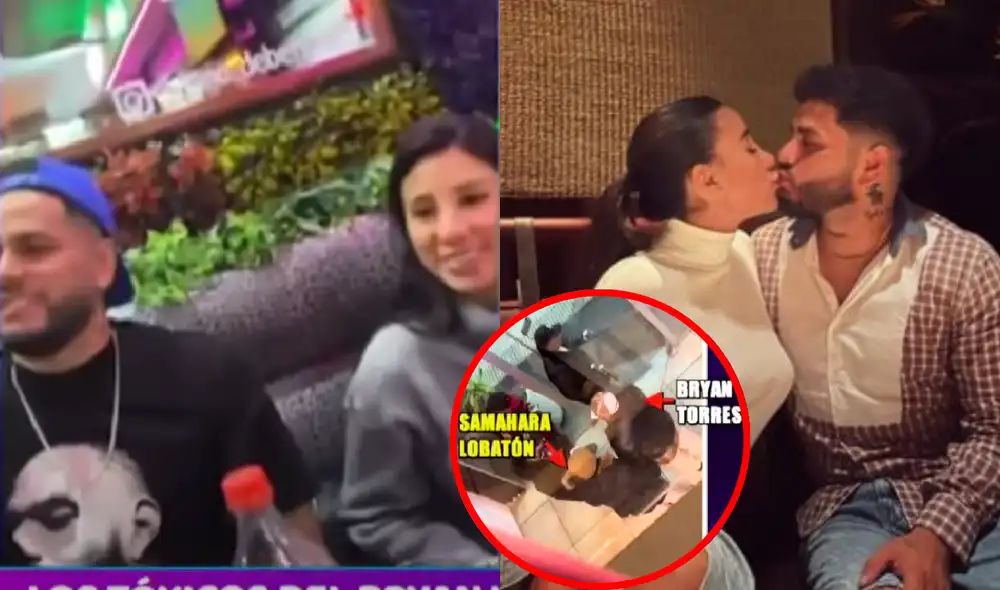 Samahara Lobatón y Bryan Torres iniciaron su romance en septiembre del 2023. Foto: Composición LR/Captura ATV/Samahara Lobatón/Instagram