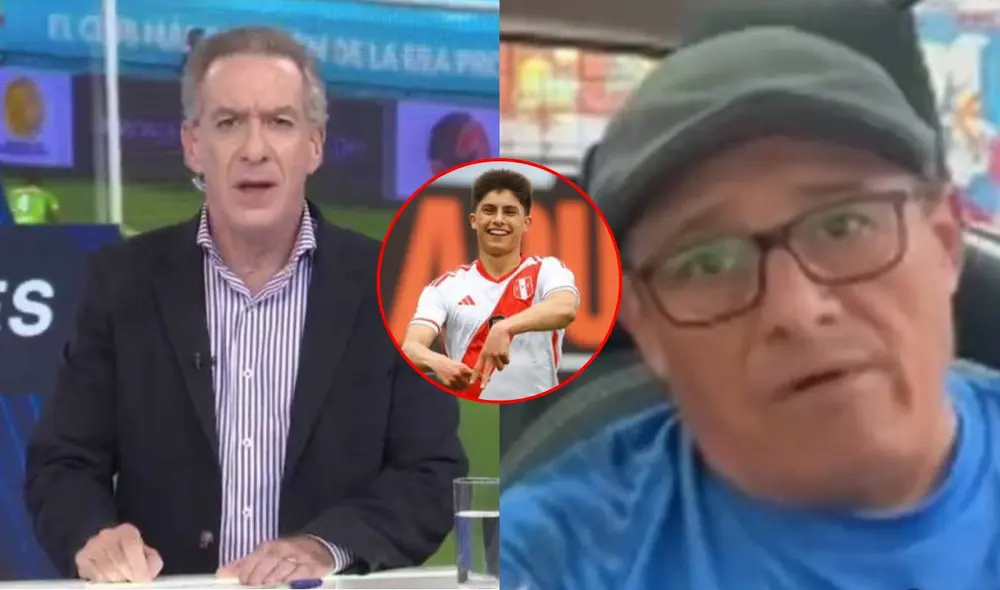 Alberto Velásquez jugó en el 2023 con la selección peruana sub-15. Foto: composición LR/captura de ATV Alberto Velásquez jugó en el 2023 con la selección peruana sub-15. Foto: composición LR/captura de ATV