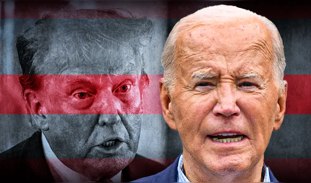 Joe Biden esquivó las preguntas sobre su edad y capacidad mental durante una reciente entrevista. Foto: composición LR/AFP