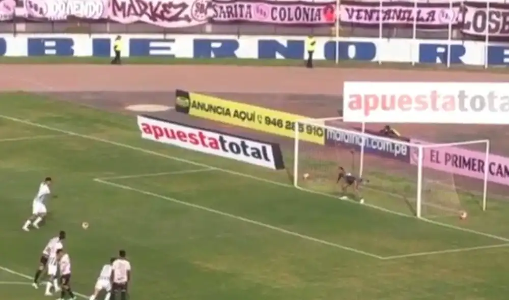 Jeriel de Santis no pudo abrir el marcador ante Sport Boys y falló el penal de Alianza Lima. Foto: captura/GolPerú