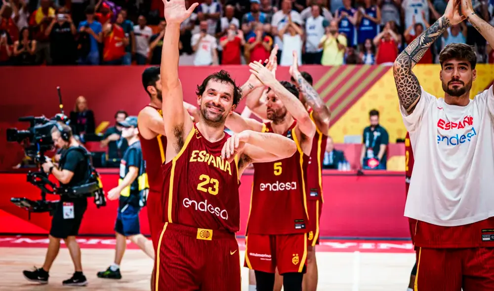 España jugará la final ante Bahamas este domingo 7 desde las 8.30 p. m. (hora peninsular). Foto: FIBA