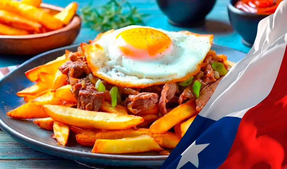 Según Taste Atlas, la chorrillana es la tercera mejor receta de Chile. Foto: composición LR/Google