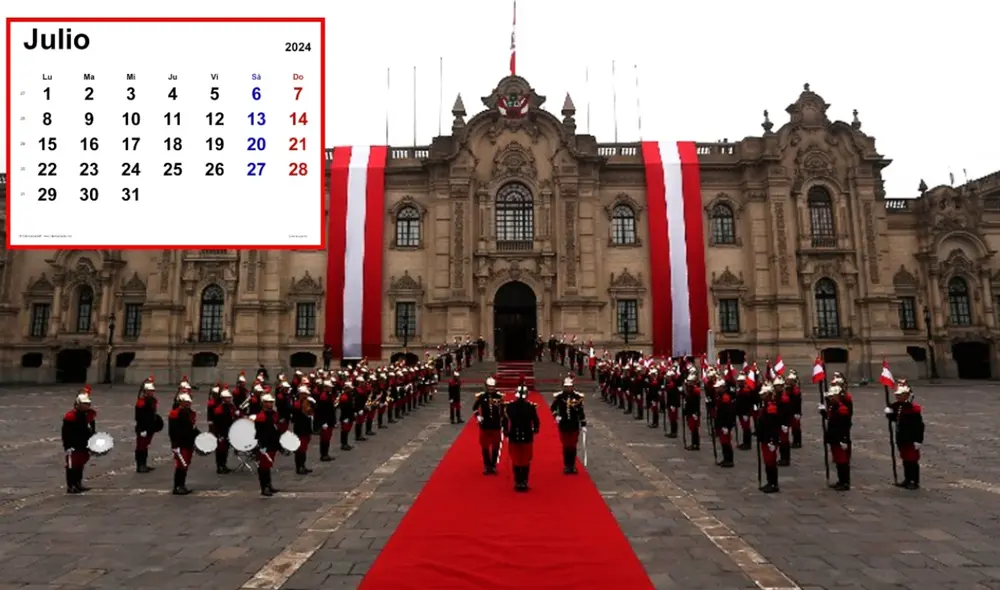 Las Fiestas Patrias en el Perú se celebran el 28 y 29 de julio, conmemorando la proclamación de la independencia y las Fuerzas Armadas. Estos días son tradicionalmente feriados nacionales. Foto: composición LR / Andina Las Fiestas Patrias en el Perú se celebran el 28 y 29 de julio, conmemorando la proclamación de la independencia y las Fuerzas Armadas. Estos días son tradicionalmente feriados nacionales. Foto: composición LR / Andina