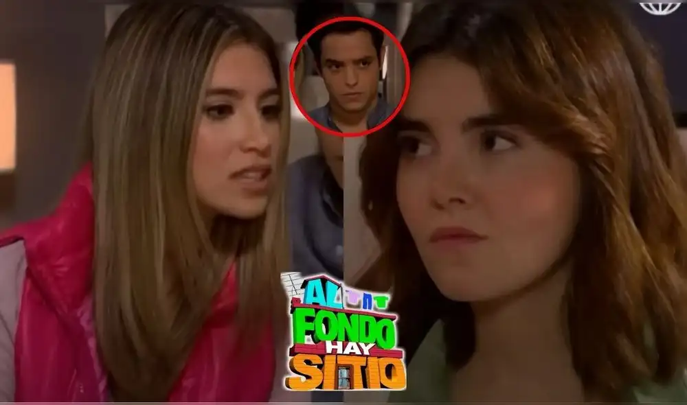 'Al fondo hay sitio': Laia intenta robar la receta del chijaukai de Alessia. Foto: composición LR/ América TV