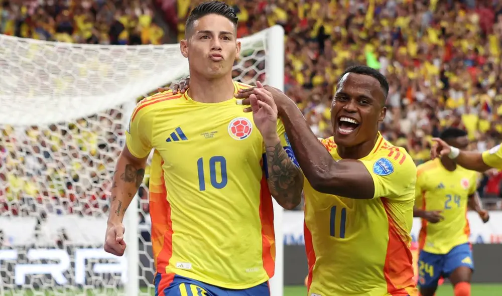 Colombia enfrentó a Panamá por los cuartos de final de la Copa América 2024. Foto: AFP
