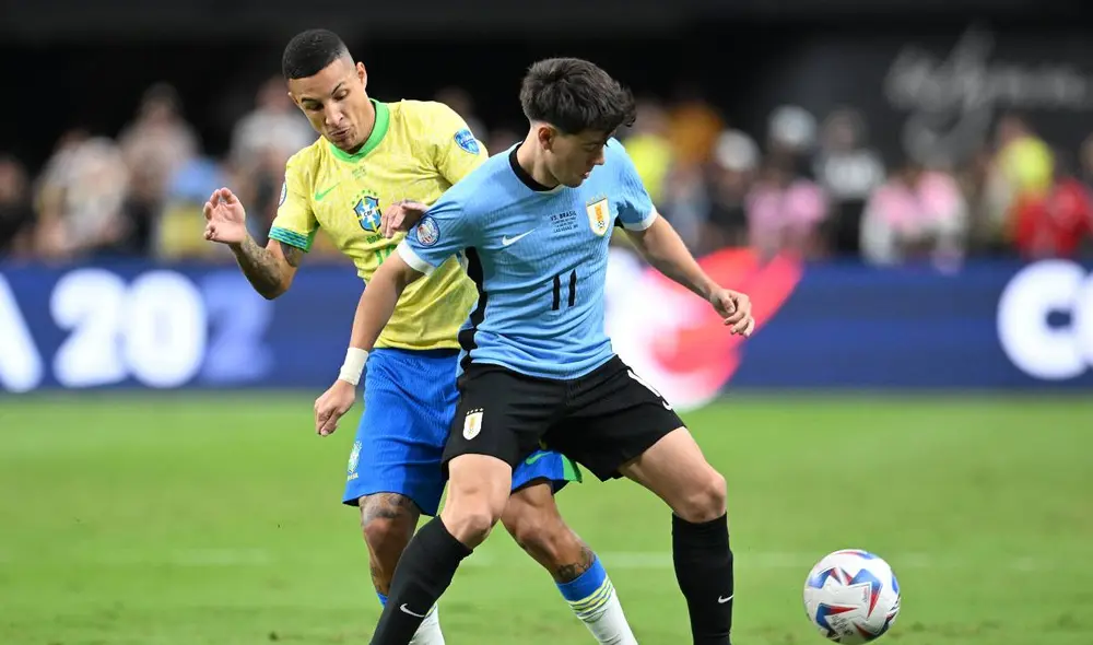 Uruguay y Brasil protagonizaron un partidazo por los cuartos de final de la Copa América. Foto: AFP Uruguay y Brasil protagonizaron un partidazo por los cuartos de final de la Copa América. Foto: AFP