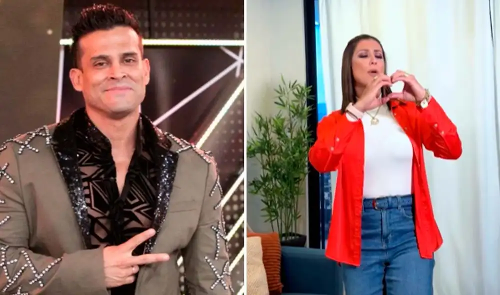 Christian Domínguez y Karla Tarazona siguen protagonizando algunos coqueteos. Foto: Composición LR Captura/GV Producciones/Captura/Instagram Karla Tarazona