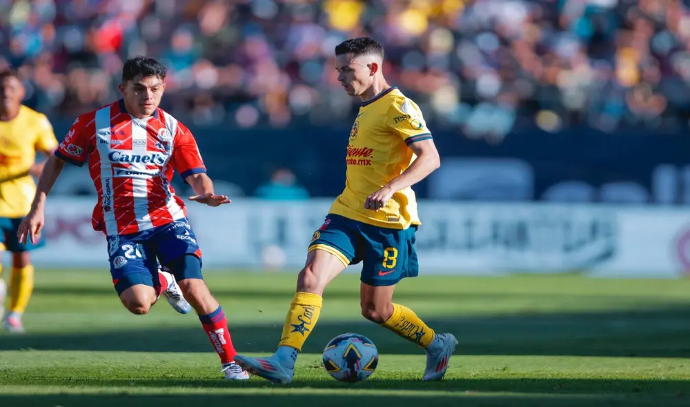 Inicio amargo para los azulcremas ante San Luis tras perder el juego del Torneo Apertura 2024. Foto: ClubAmerica Inicio amargo para los azulcremas ante San Luis tras perder el juego del Torneo Apertura 2024. Foto: ClubAmerica