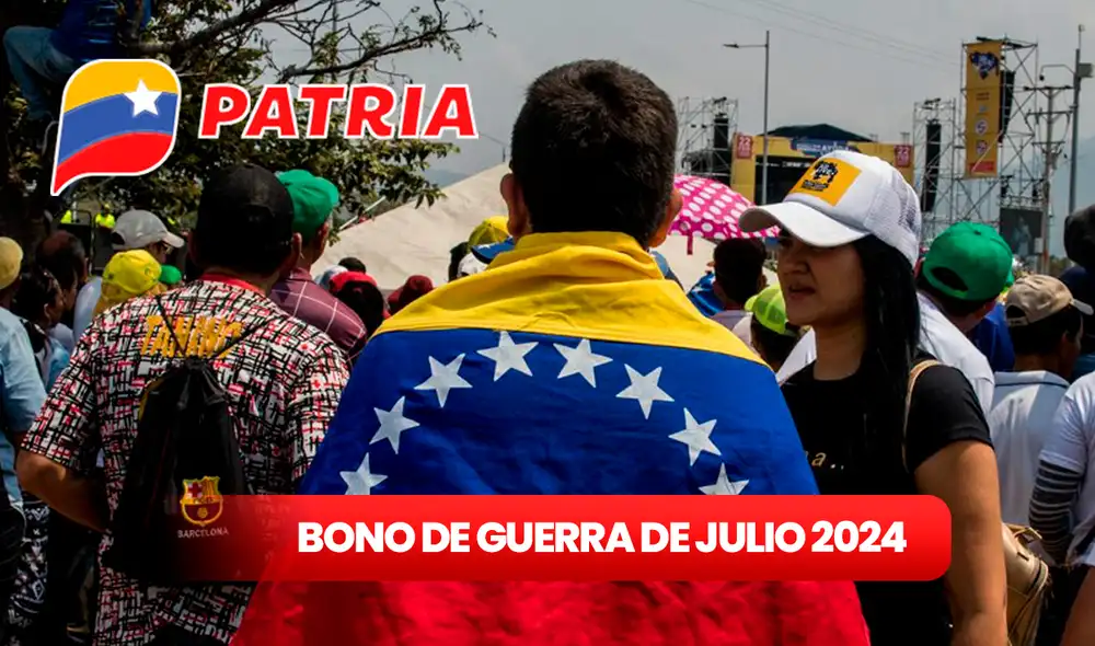 Mira aquí todas las últimas noticias del Bono de Guerra de julio de 2024. Foto: composición LR/Bono de Guerra/Patria.