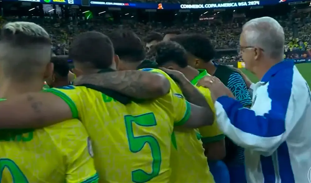 Dorival Júnior resaltó que Brasil se va de la Copa América sin perder ningún partido. Foto: captura de DSports Dorival Júnior resaltó que Brasil se va de la Copa América sin perder ningún partido. Foto: captura de DSports