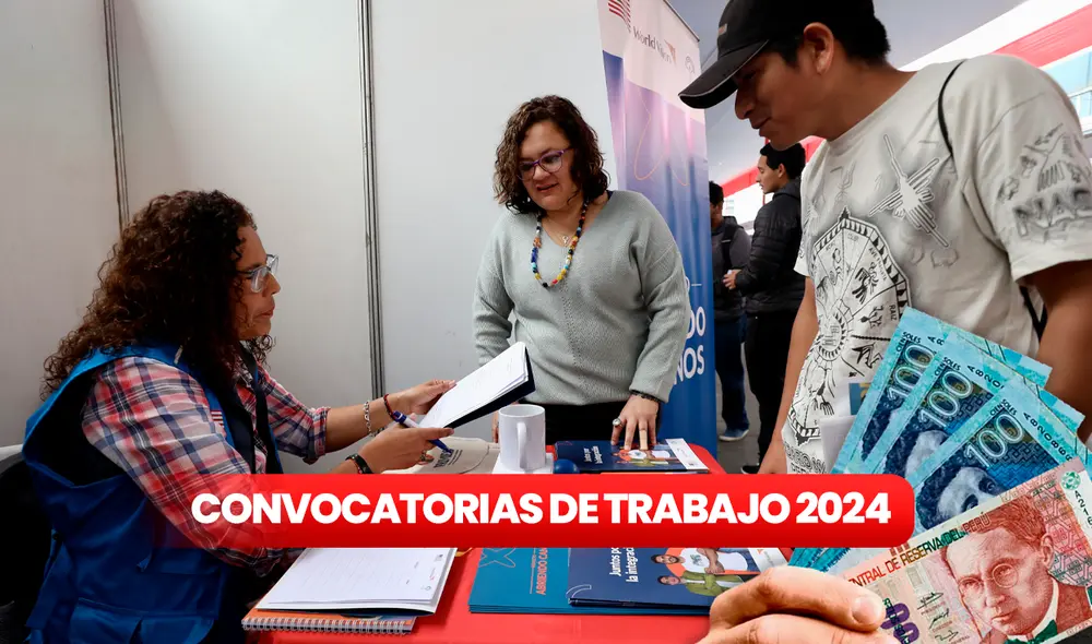 Si estás buscando trabajo, conoce todos los detalles para postular al Ministerio de Justicia, Cultura y el programa Cuna Más. Foto: composición LR/MTPE