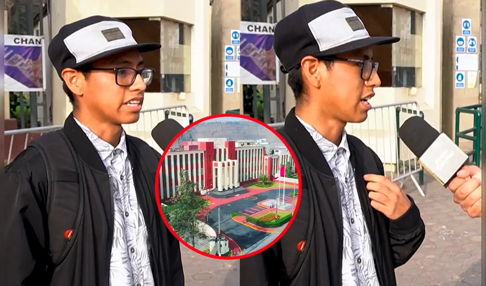 Usuarios en redes sociales cuestionaron las declaraciones del estudiante. Foto: composición LR/TikTok