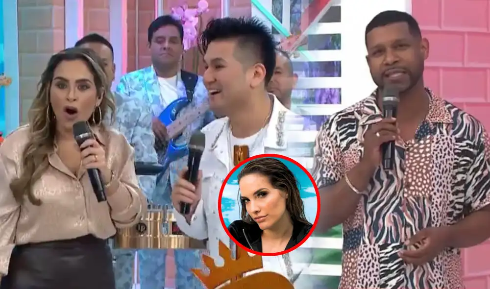 Ehtel Pozo no solo es conductora de TV, pues afirma que llevó estudios en actuación. Foto: composición LR/América TV