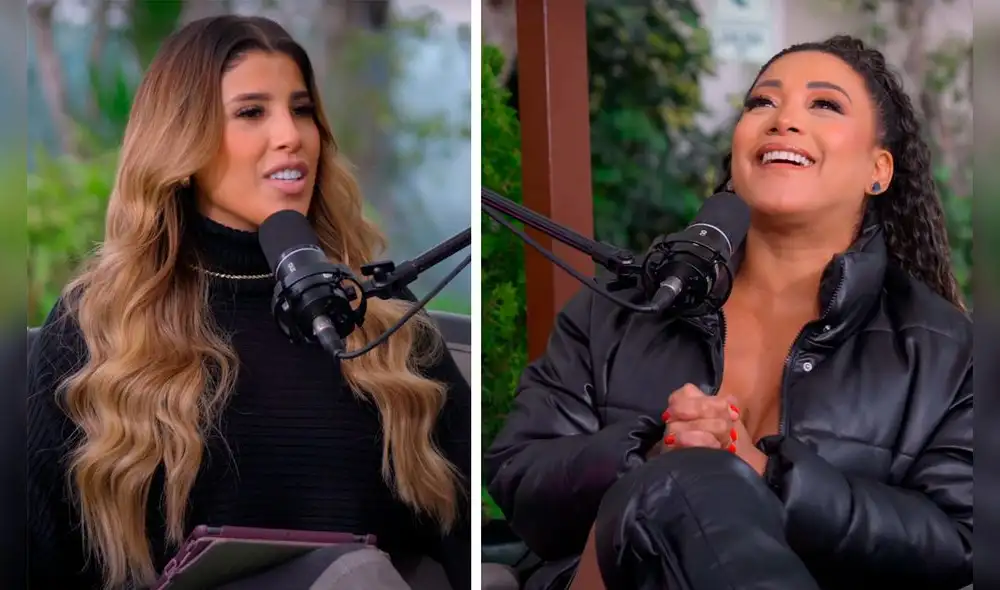 Paula Arias también explicó el género musical que inicialmente iba a tocar su agrupación. Foto: Composición LR/ Hablando con la Yaha