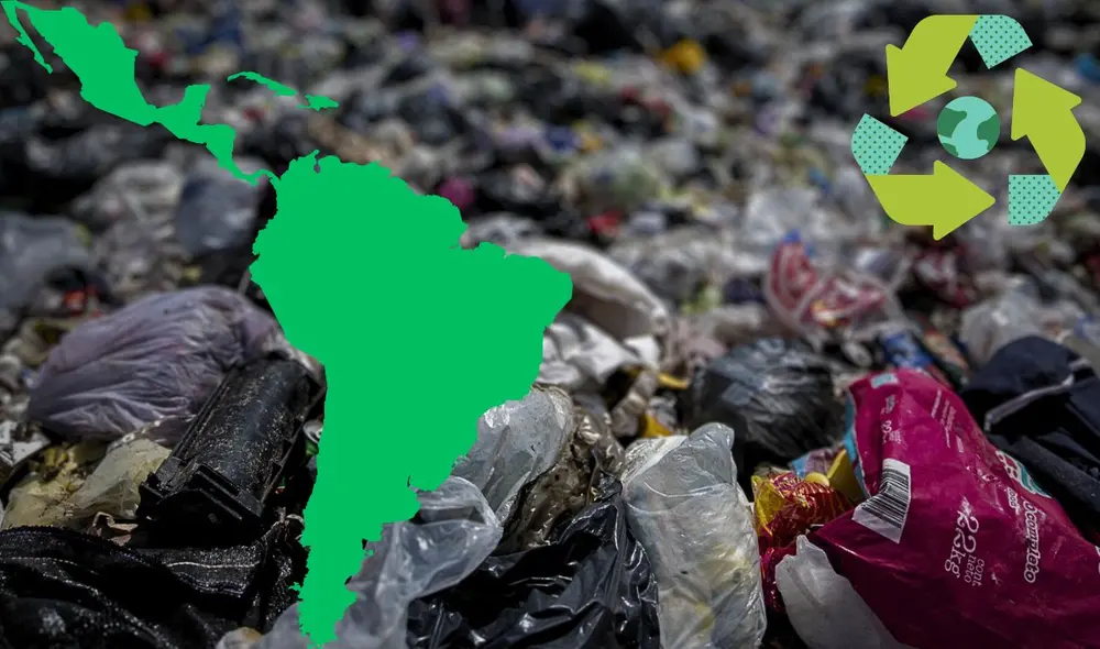 Existe una deficiente gestión de residuos. Foto: composición LR/Argentina.gob.ar