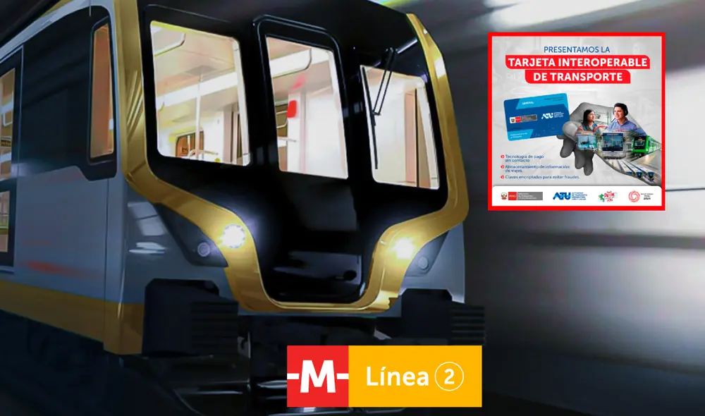 La Línea 2 del Metro de Lima tendrá una nueva tarjeta para el beneficio de los usuarios. Foto: Metro de Lima/ATU