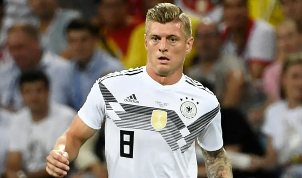 Toni Kroos jugó más de 100 partidos con la selección alemana. Foto: AFP Toni Kroos jugó más de 100 partidos con la selección alemana. Foto: AFP