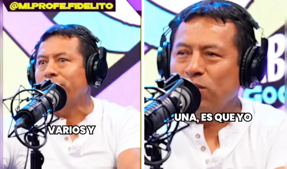 Las declaraciones del maestro generaron una ola de comentarios. Foto: composición LR/TikTok Las declaraciones del maestro generaron una ola de comentarios. Foto: composición LR/TikTok