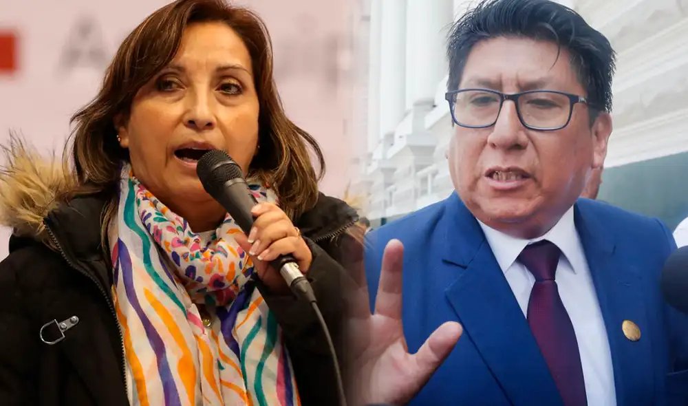 Dina Boluarte fue tesorera en Perú Libre. Foto: composiciónLR/Carlos Contreras/La República/Andina