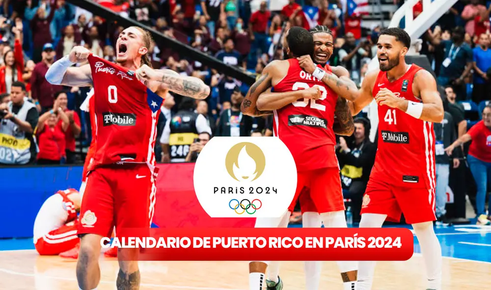 Puerto Rico hará su gran retorno al basket de los Juegos Olímpicos desde París 2024. Foto: composición LR / FIBA