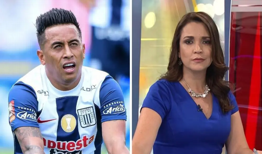 Christian Cueva es criticado por conductora de 'Domingo Al Día'. Foto: composición LR/AlianzaLima/AméricaTV