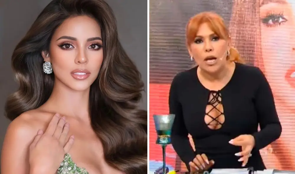 Magaly Luciana le mandó un fuerte mensaje a Luciana Fuster en su programa. Foto: composición LR Captura/América TV/Captura/ATV Magaly Luciana le mandó un fuerte mensaje a Luciana Fuster en su programa. Foto: composición LR Captura/América TV/Captura/ATV