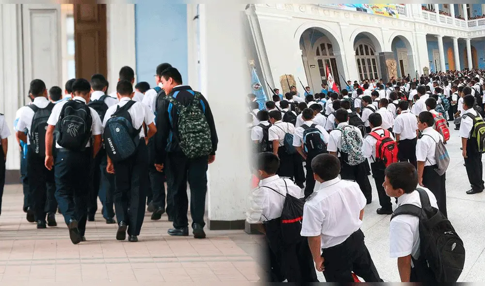 La vacación de medio año para escolares durará 2 semanas. Foto: Composición LR/Andina.